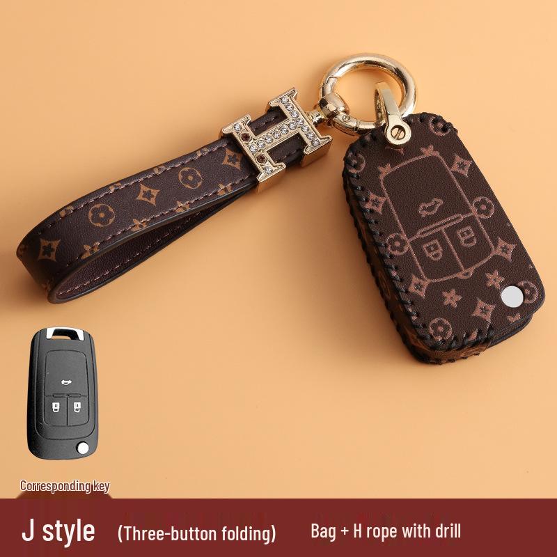 21 Buick Key Cover: New Excelle, Encore, Verano XT, LaCrosse, Regal - Stylish Women's Car Key Case