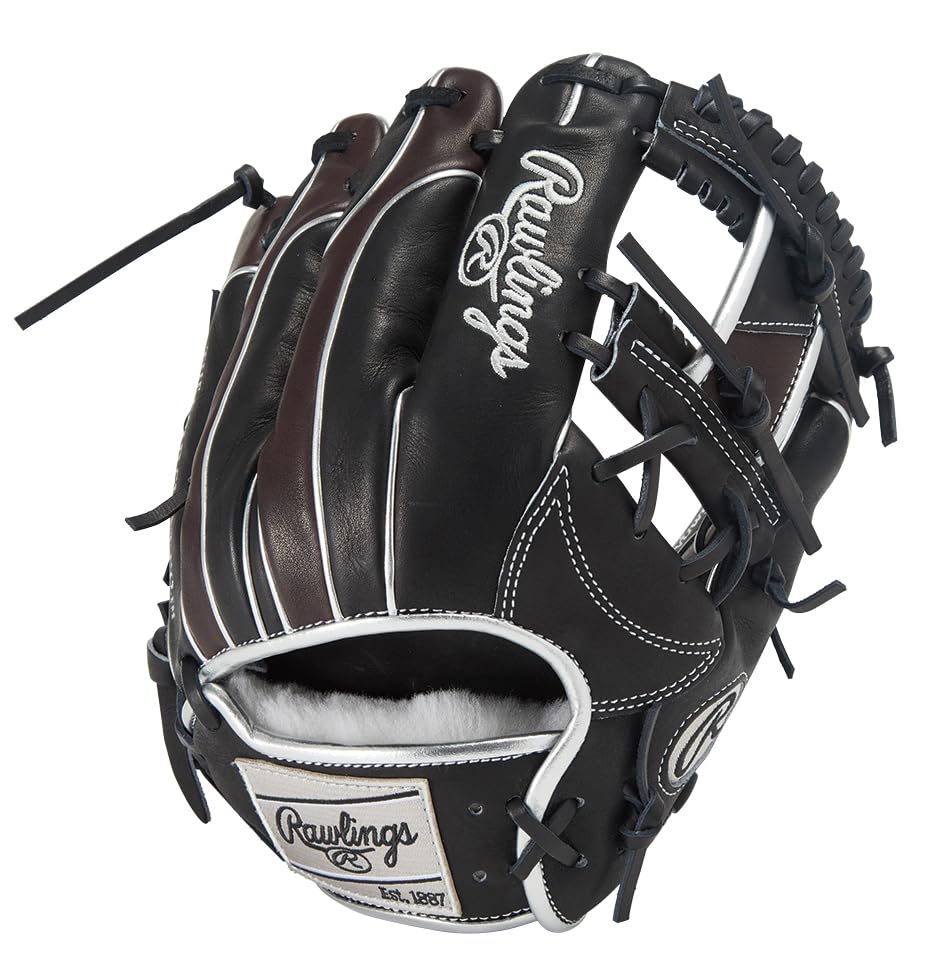 

Rawlings PRO EXCEL Wizard COLORS GR5FHW2CN52MG Baseball Throw HOH® #02 Glove, Softball, Infielder s, Black/Chocolate, 11.25 inches, Right-Handed