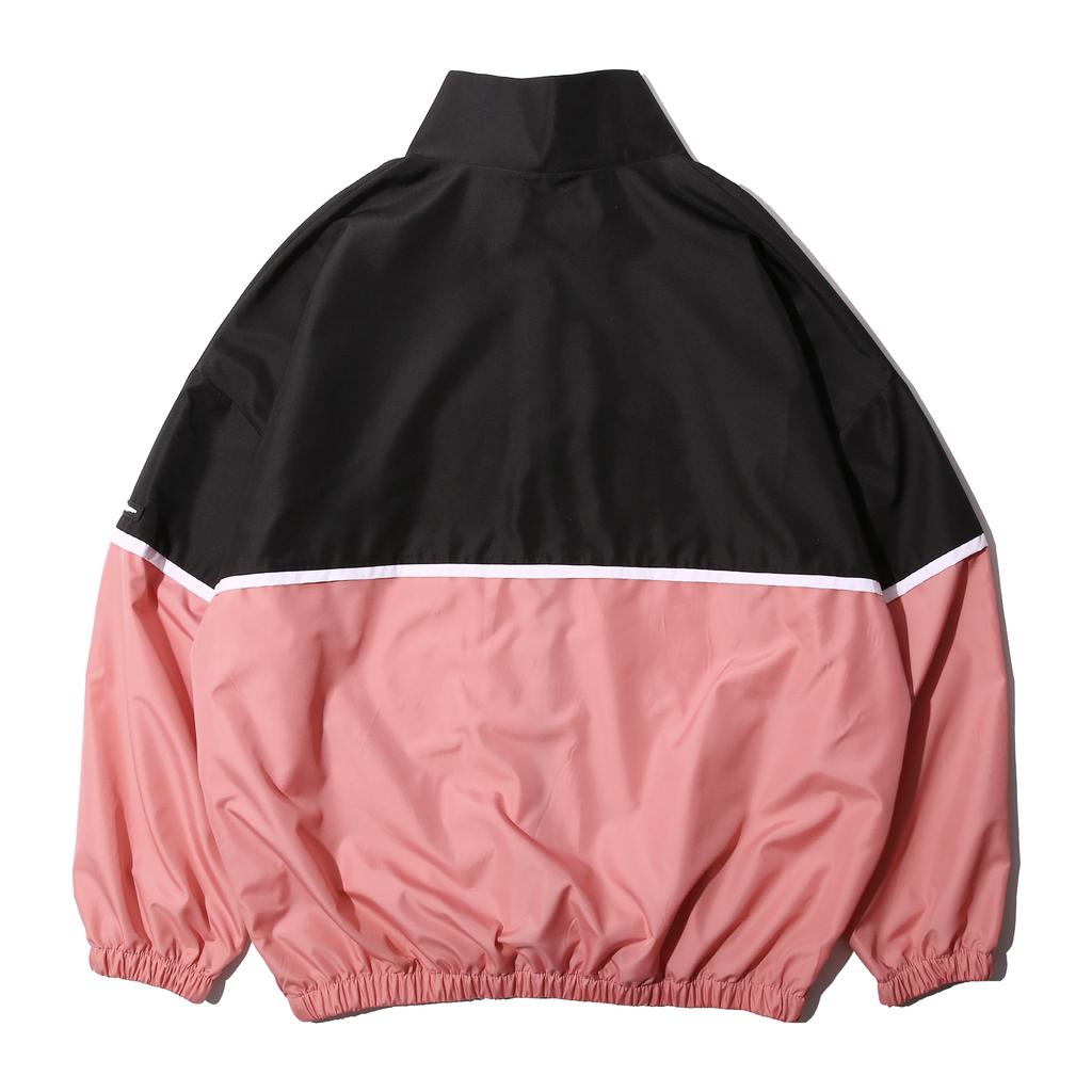 Urban Players Tess Oversized Windbreaker Jacket (Pink)