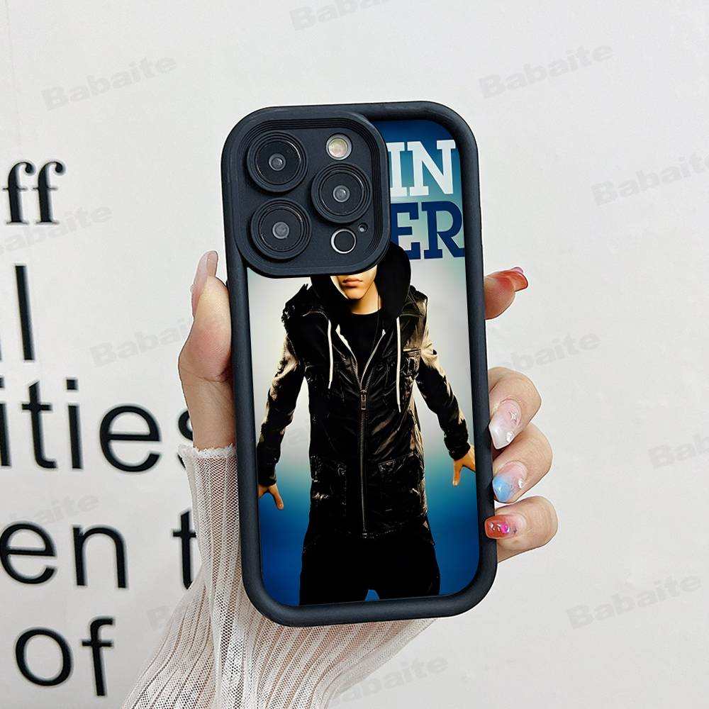 Sänger Justin B-Bieber Handyhülle Für iPhone 17 16 15 14 13 12 11 Pro Max Anti-Drop Weiche Hülle