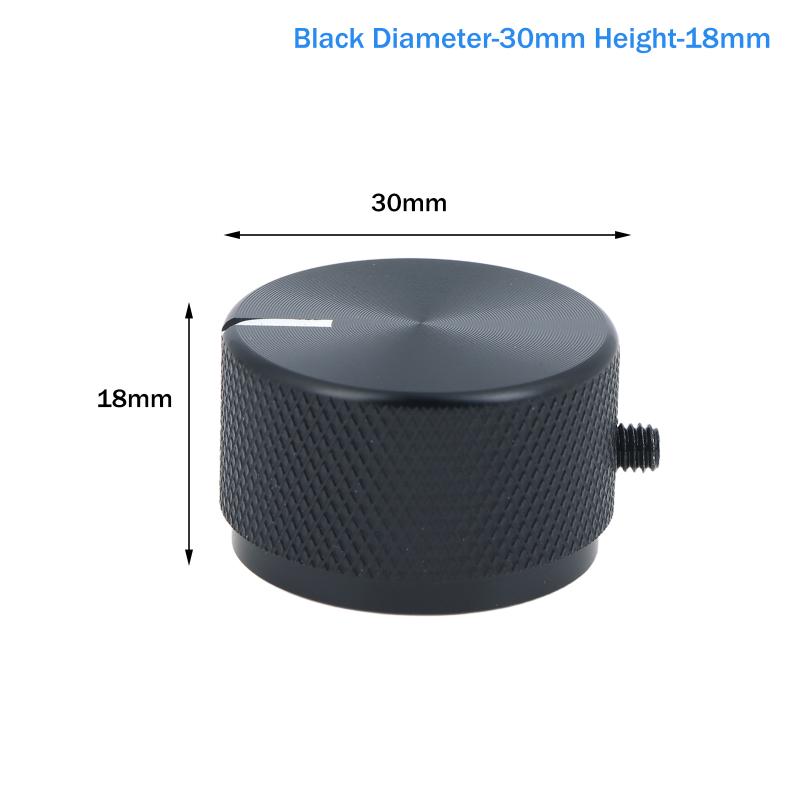 20Mm 30Mm Cnc Machined Solid Aluminum Potentiometer Rotary Switch Pointer Volume Control Knob Button 6Mm Hole Hifi Audio Amp
