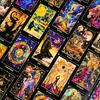 Newest Cosmic Garden Tarot Deck Tarot Cards Fortune Telling Game Card Divination Fate Party Oracle Board Game Family Party Game