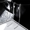Love Magnetic Titanium Steel Couple Bracelets Simple Pendant Magnetic Couple Bracelets Women Men Hand Jewelry