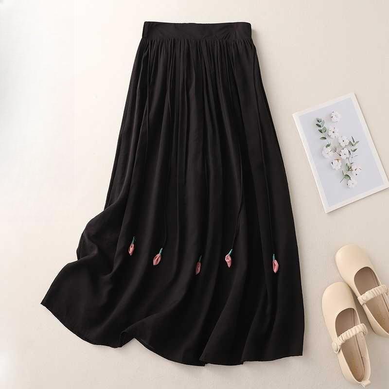 Women's Wardrobe Staple Long Skirt