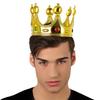 Gold Cloth Crown Hat for Kids - Halloween or Birthday Party Decoration Prop