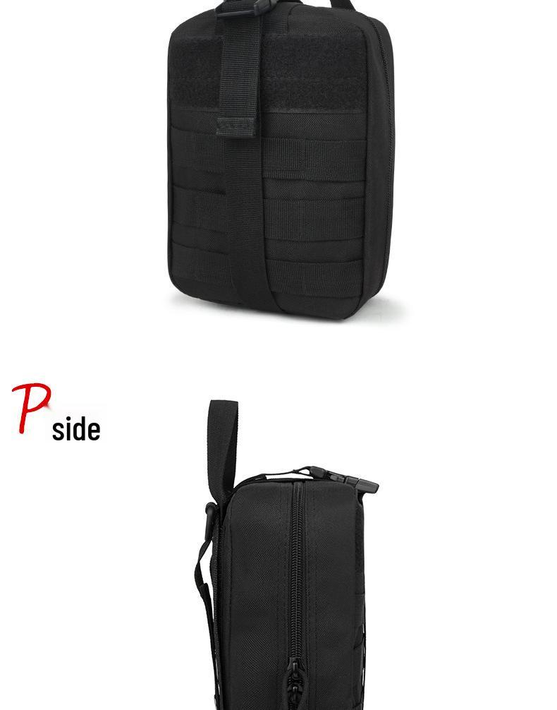 800D Tactical Medical Pouch & Waist Pack: Multifunctional MOLLE Rescue Bag for Outdoor Climbing