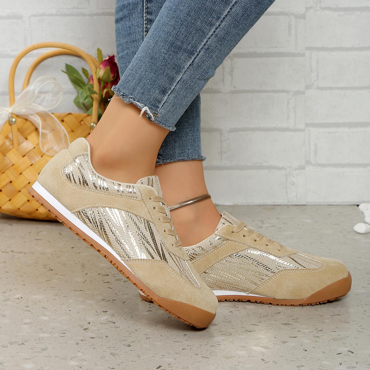 

Women Sneakers Soft Soled Flat Casual Platform Shoes Women Comfortable Single Shoes Trend Lightweight Sneakers De Mujer 36 абрикосовый