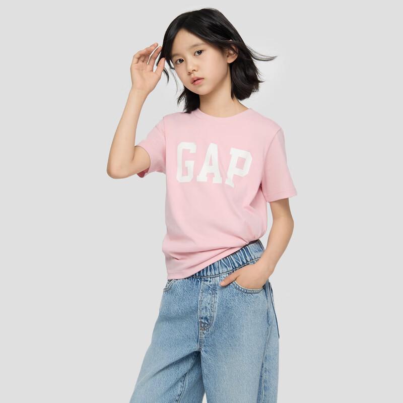 GAP Girls' Logo Short Sleeve T-Shirt