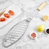 Roasting Fish Grilling Basket Vegetable with Folding Handle DIY Flexible Nonstick Outdoor Barbecue Tool Portable Burger Mesh BBQ