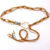 Bohemian Waist Belt Alloy Buckle Shell Waist Chain Women Waist Rope Decoration Dress Accessories Waistband