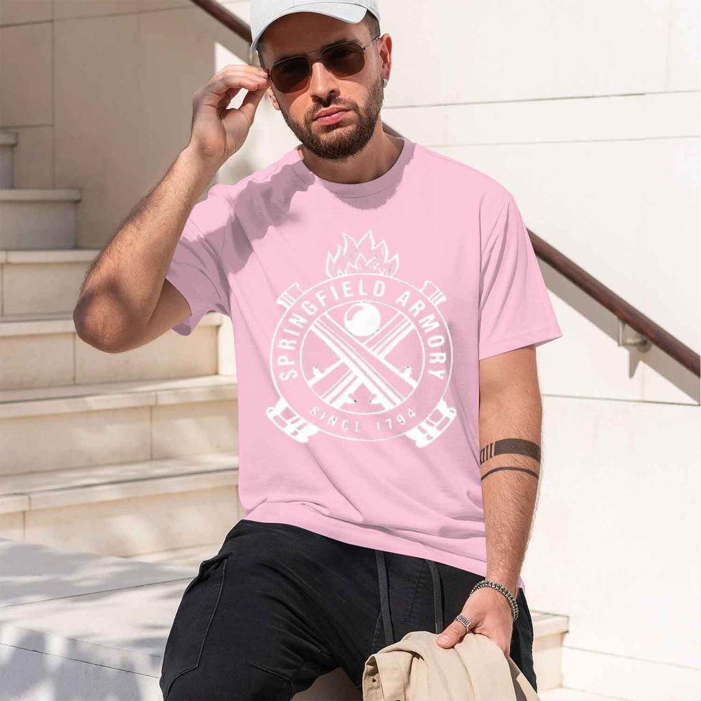 Summer New Springfield Ory Style Fan Gift Y2k Hip Hop Style Street Fashion Printed Unisexs Tshirt 2026 New Model Shortsleeve Cre