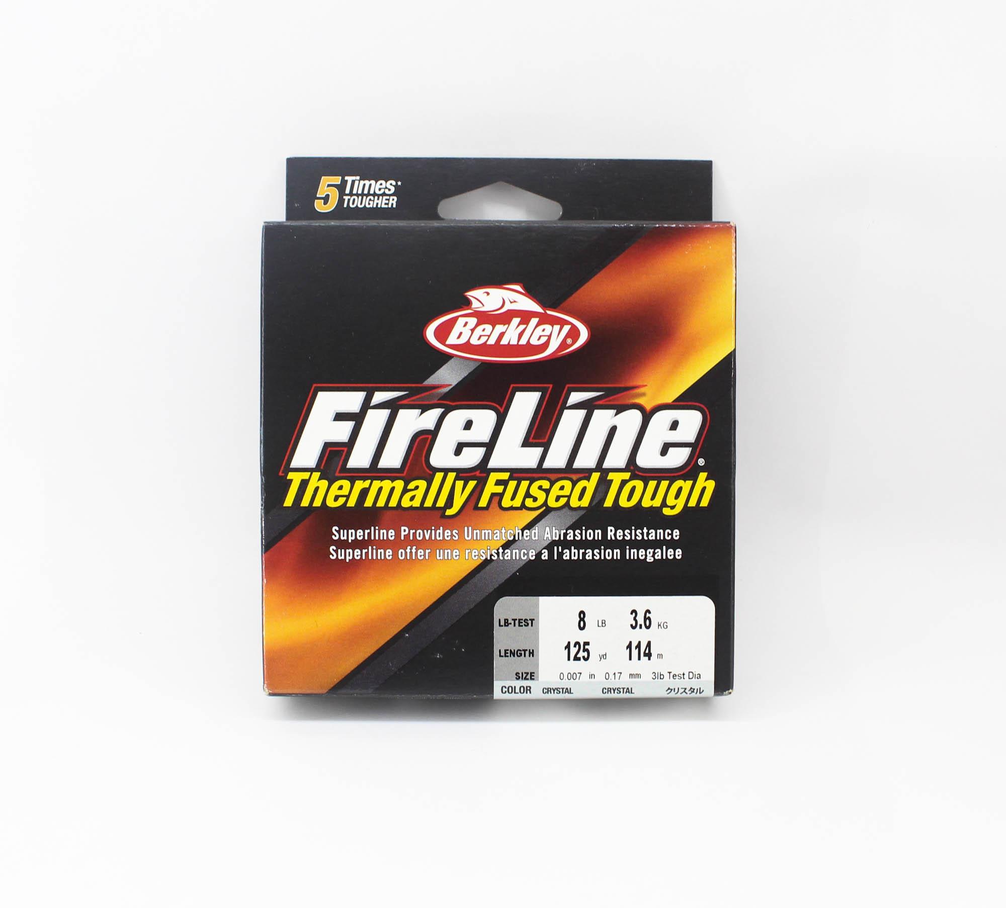 

Berkley Fireline Fused Crystal 125 ярдов 8 фунтов Белый (1378) белый