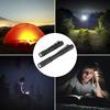 Mini pen shaped flashlight with aluminum alloy waterproof strap, pen clip flashlight, single section pen shaped flashlight
