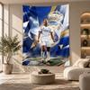 Decorative Tapestry,Jude Bellingham Printed Wall Art, Lightweight Wall Hanging For Bedroom Background