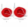 Cute Adorable Cat Beret Hat Red Black Pet Costume Accessories Cat Dog Caps Fashionable Pet Headwear for Photos & Parties
