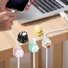 10PCS Cats Paws Magnetic Cable Clip For Desk Organization With Strong ABS Material And Secure Hold