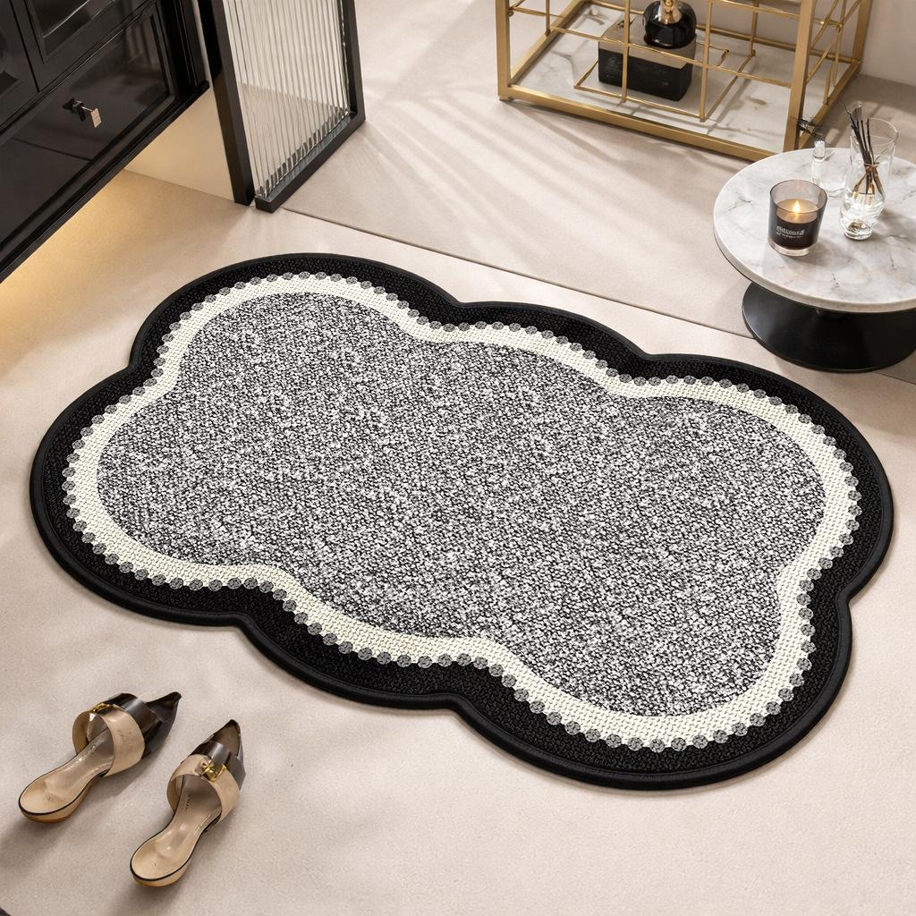 Bathroom Floor Mat Bathroom Entrance Non Slip Foot Mat Household Carpet Bathroom Mat 40*60cm