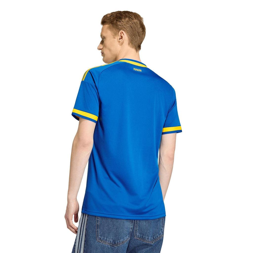 adidas Mens World Cup 2026 Ukrainian Football Federation Away Shirt