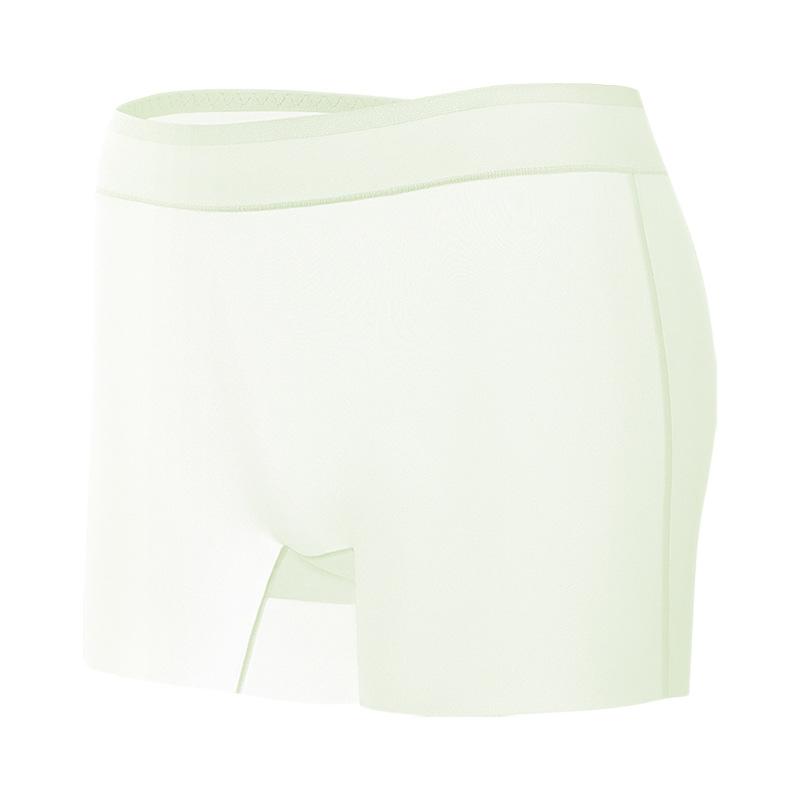 Large Size Female Summer Thin Anti Slip Unrolled Traceless Safety Underwear