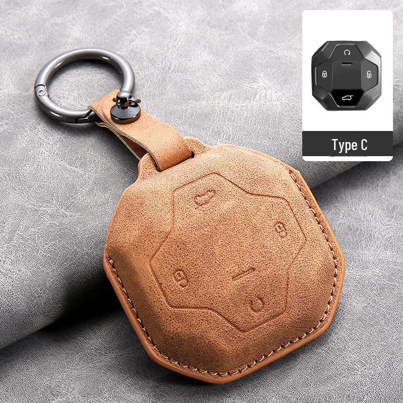 Jetour Traveler Key Cover for Chery Jetour Shanhai T2: Modified Accessories Shell Buckle