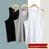 Men's Pure Cotton Sleeveless Vest - Sweat-Absorbing Summer Sports Base Layer