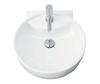 LIXIL INAX Satis Wash Basin Pure White (Single Faucet) YL-A543TBV/BW1