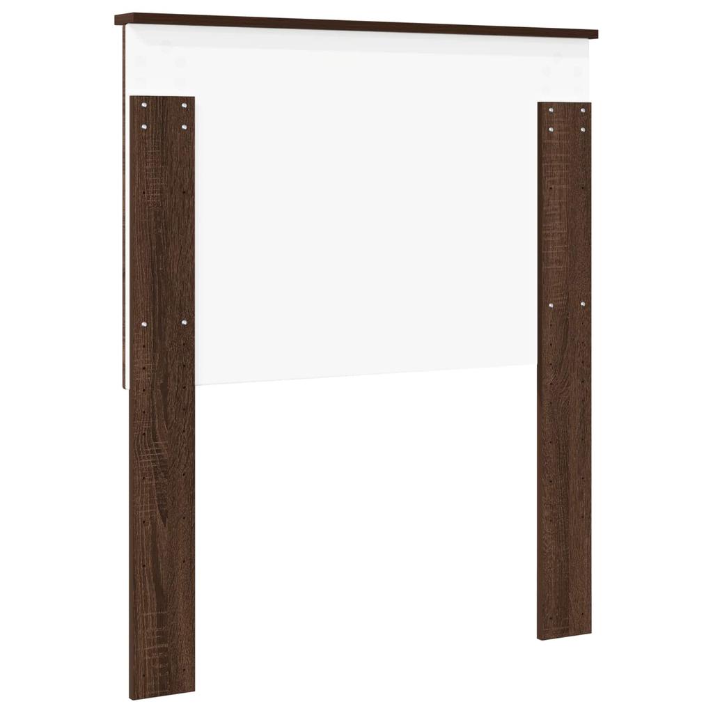 Headboard in Brown Oak Look 80 cm Particleboard