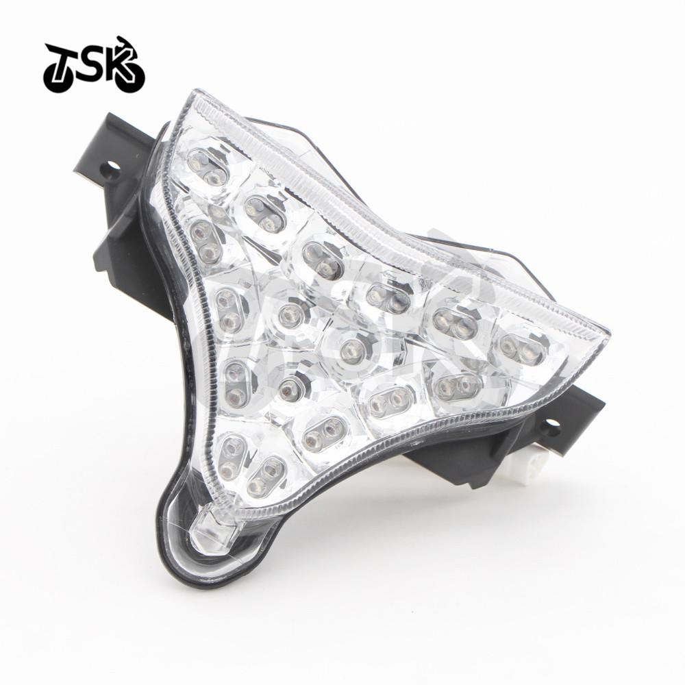 For Yamaha YZF R1 2009 2010 2011 2012 2013 2014 Rear Tail Light Brake Turn Signals Integrated LED Light