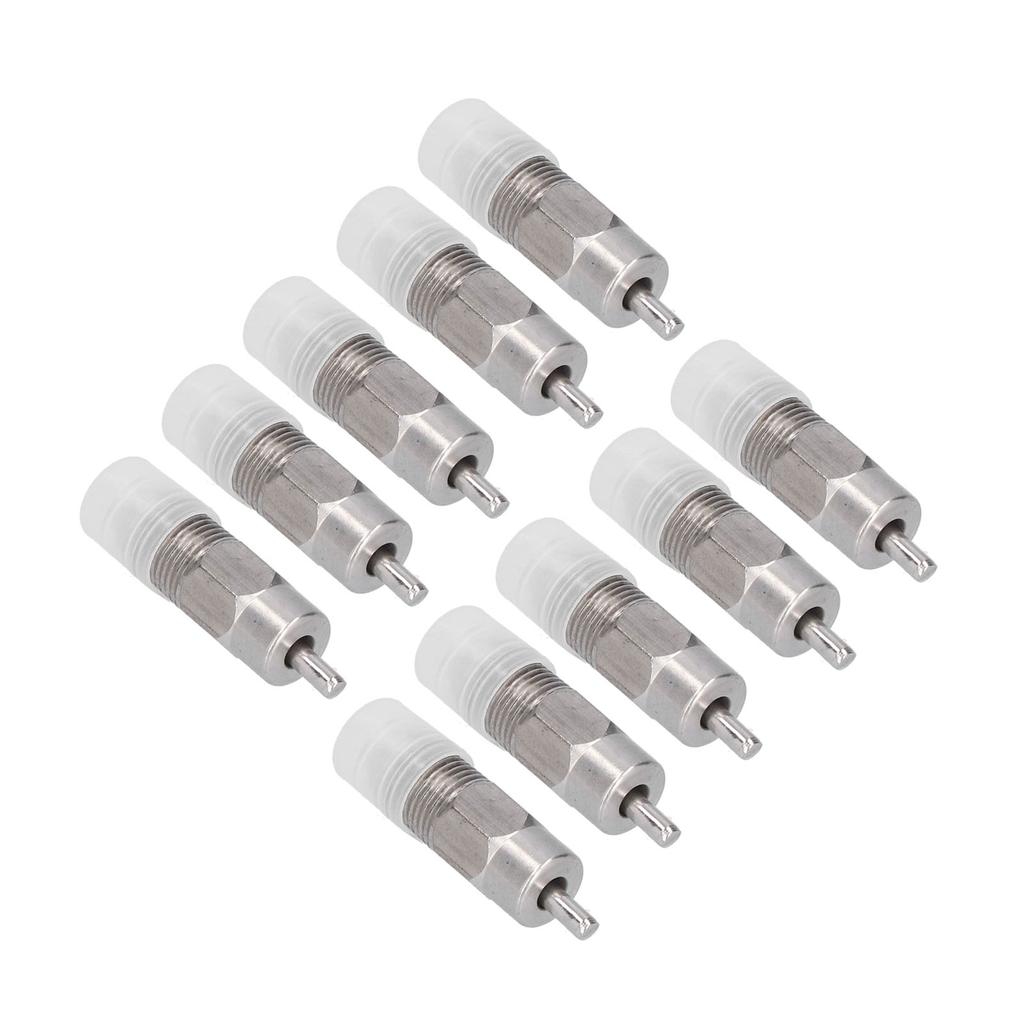 Hühner Tränkenippel Edelstahl Schraubstil Wasser Trinkspender für Kleintiere Bauernhof