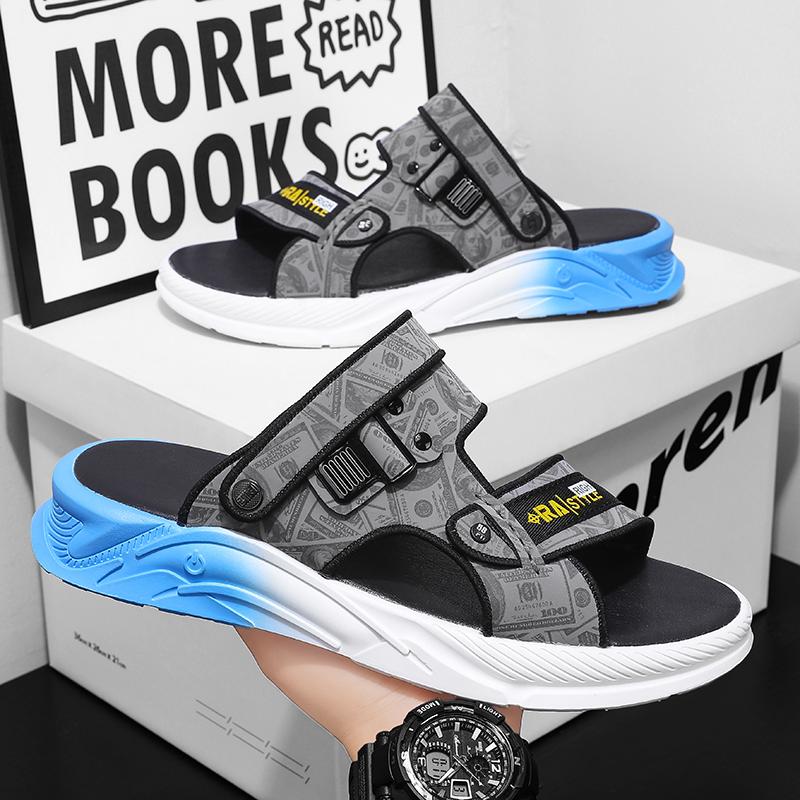 Fashion Men's Sandals Slip On Slippers Light Comfy Outdoor Men Shoes High Quality Designers Loafers Casual Beach Man Slippers