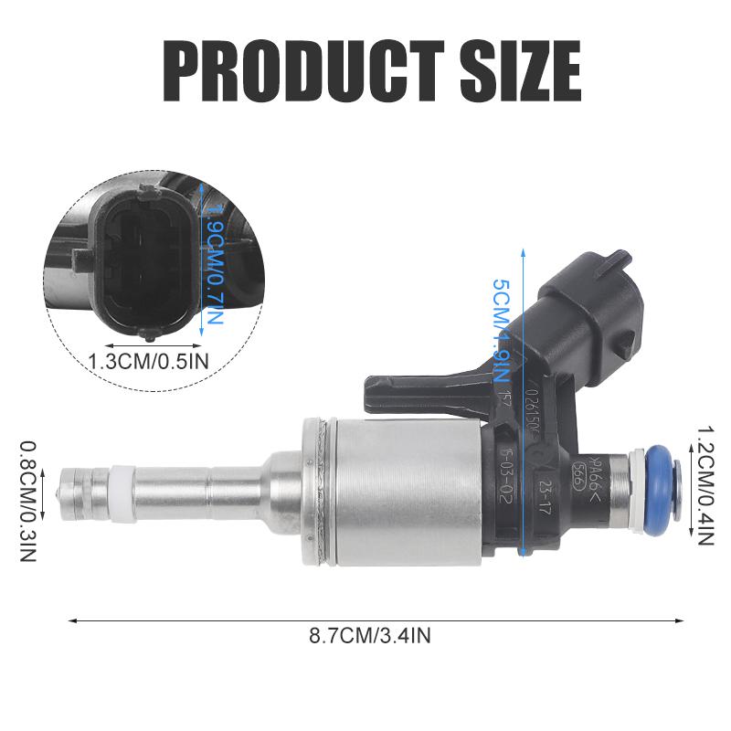 0261500073 Fuel Injector For  Citroen DS3 PEUGEOT 207 208 3008 308 408 5008 508 RCZ MINI Cooper R55 R56 R57 R58 R59 R60 R61