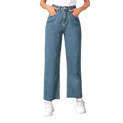 KOTTY Women High Rise Cotton Lycra Blend Ankle Length Jeans