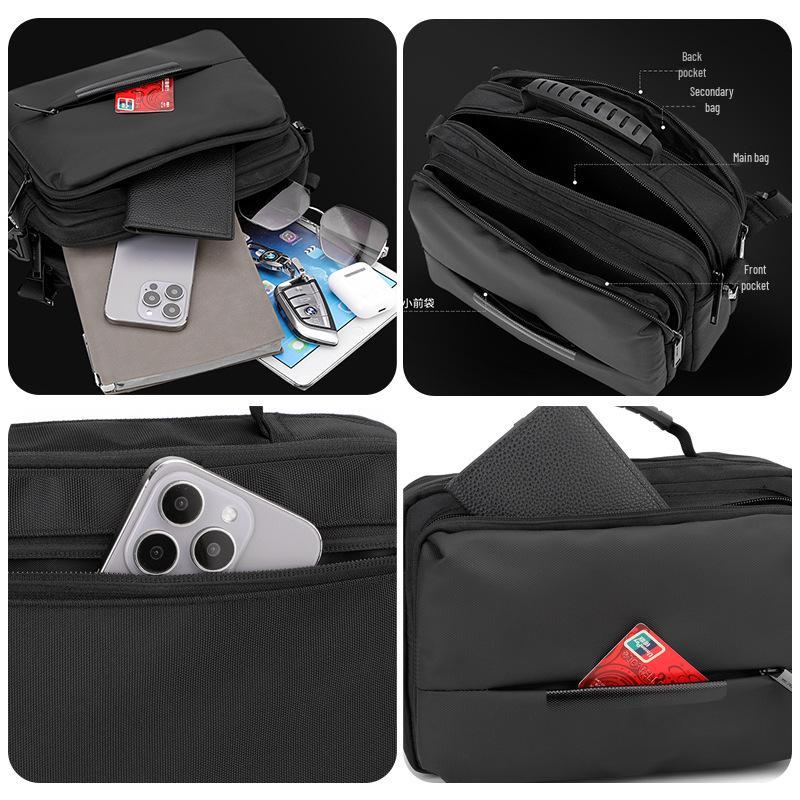 WEPOWER Men's Stylish Waterproof Crossbody Messenger Bag