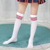 5PC Frühling Sommer Kinder Strümpfe Kinder Samt Kniestrümpfe Weiße Strümpfe für Mädchen Schulsocken Strümpfe Dicke Oberschenkel