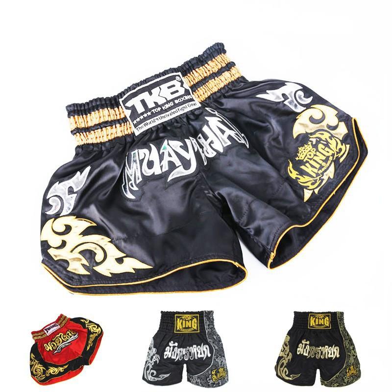 MMA Boxing Training Shorts UFC Muay Thai Fight Pants Gym Running Cycling Combat Sports