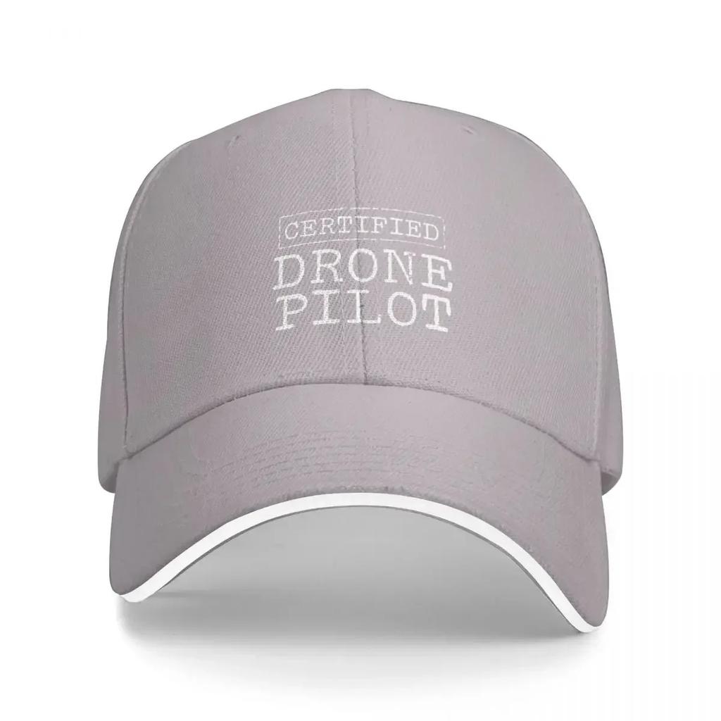 Certified Drone Pilot Baseball Cap Black Ball Cap Visor Rave Womens Hats Unisexs