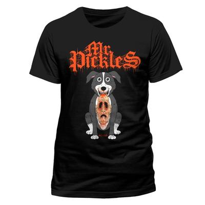 Tričko Mr Pickles Tvár Čierne Nové Oficiálne Malé