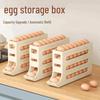 Rotating Egg Storage Box for Refrigerator Door - Fresh-Keeping Organizer Tray