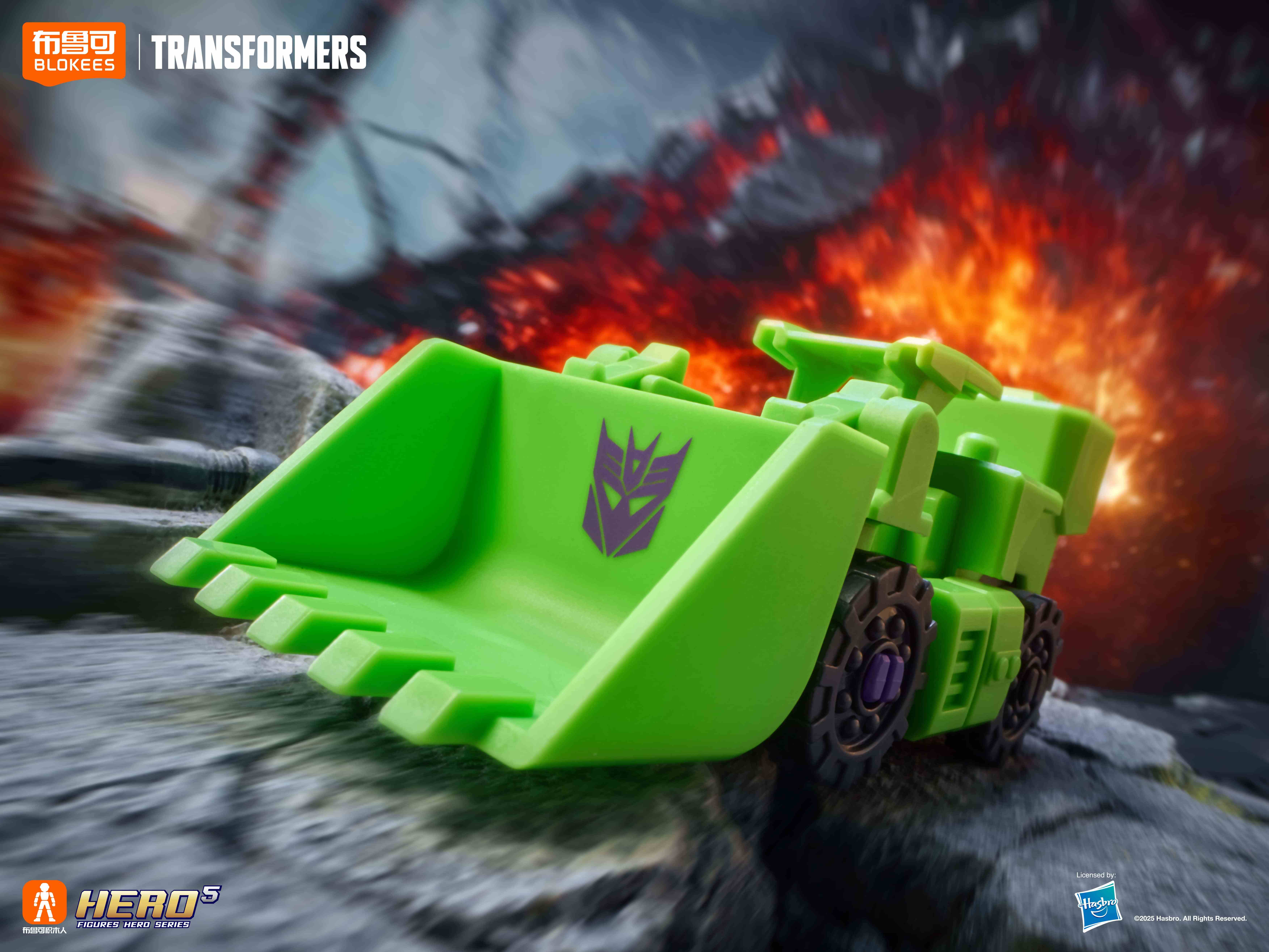 Blokees Devastator Трансформеры Звездное издание Том 3 Девастатор ОПТИМУС ПРАЙМ МЕГАТРОН БАМБЛБИ Бронированный робот Слепой бокс Детская игрушка