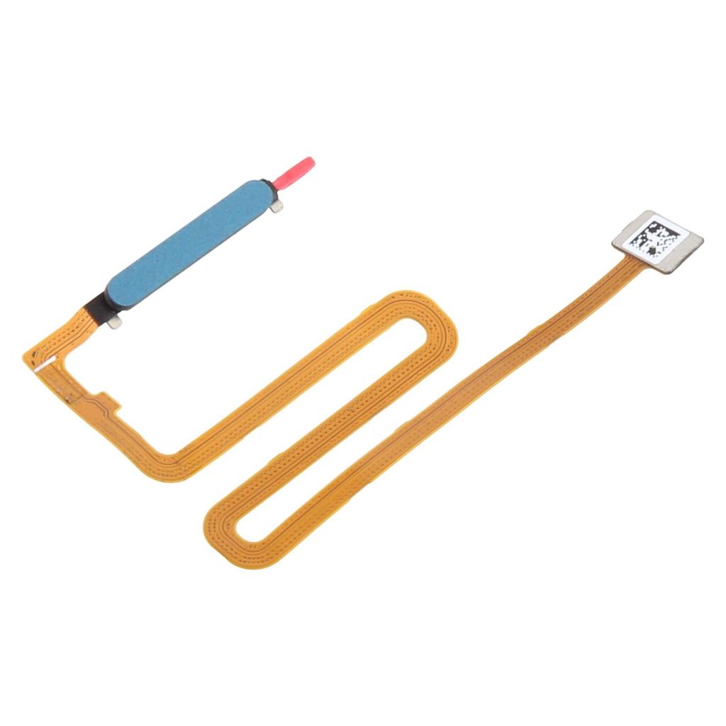 For Samsung Galaxy A03s SM-A037U Original Fingerprint Sensor Flex Cable Ribbon Blue Replacement