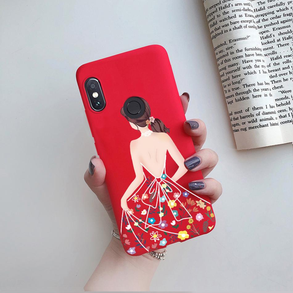 For Funda Xiaomi Redmi Note 5 Case Redmi Note5 Pro Cover Cute Cartoon Cat Silicone Phone Case For Xiaomi Redmi Note 5 5Pro Etui