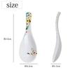 Kutani traditional plum blossom wedding favor Japanese-made ware/Kutani Gosai/Hokuriku craft/Cute spoon/ladle, design, 14cm,