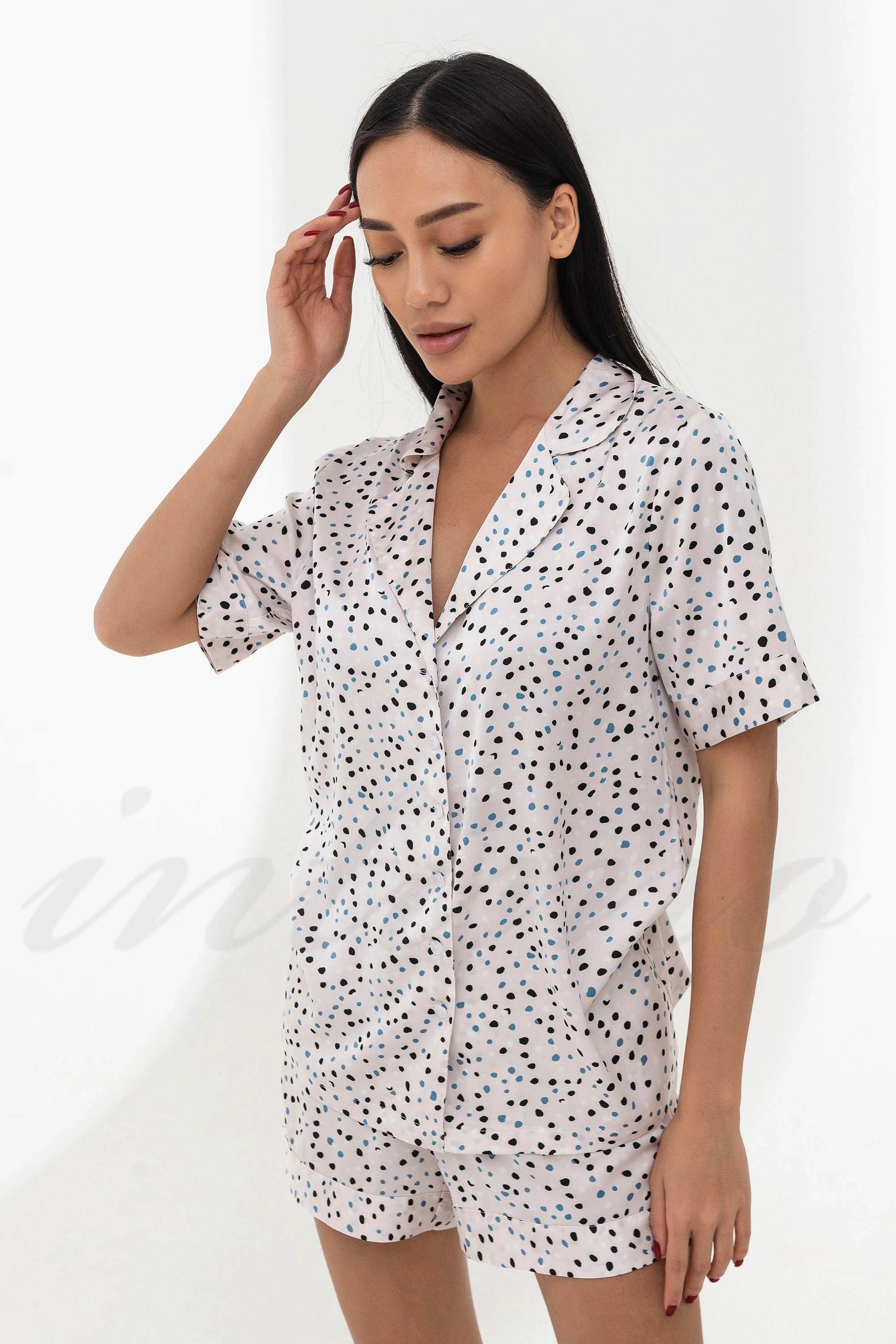 

комплект: блуза та шортики German Volf (75969) 40(XS) різнокольорові кольору