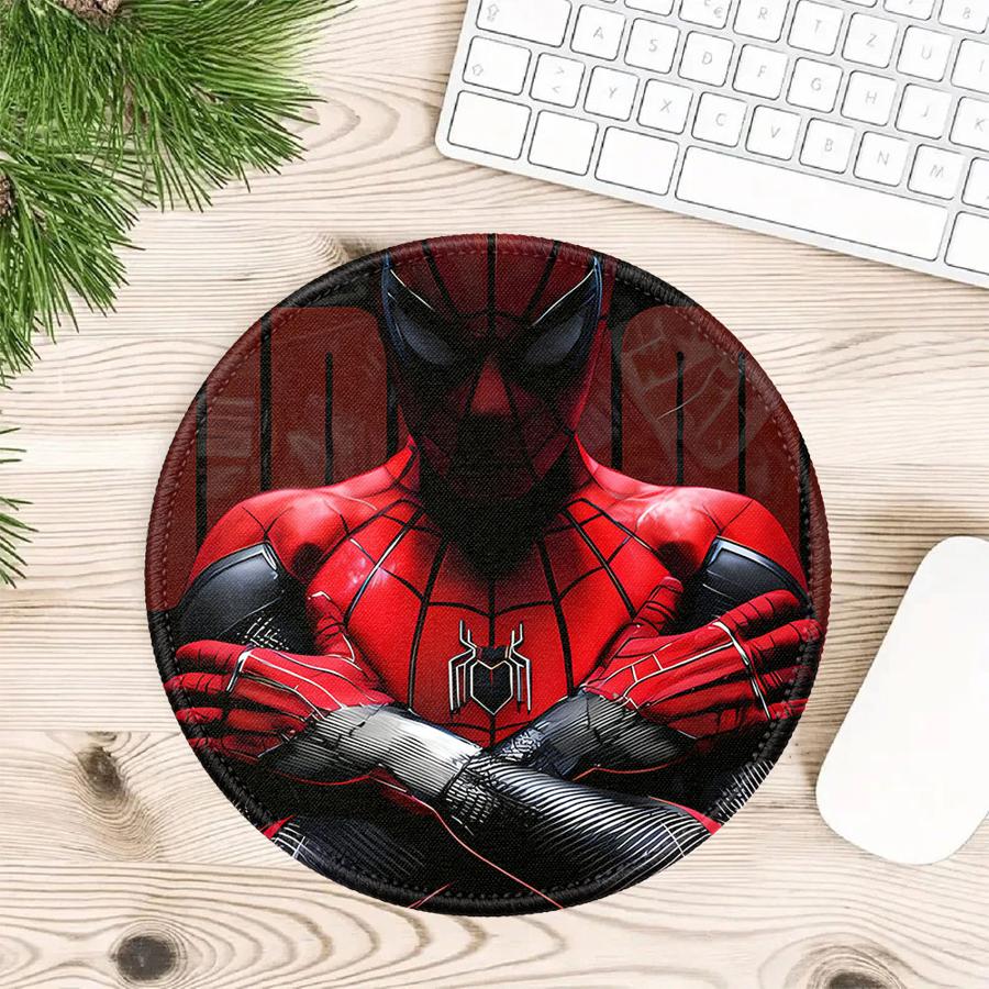 

Marvel Hero Sprider Man Anti slip 1pc Mouse Pad Keyboard Mouse Pad Desk accessories office Pad Computer Laptop Pad Game Console 200x200x2mm