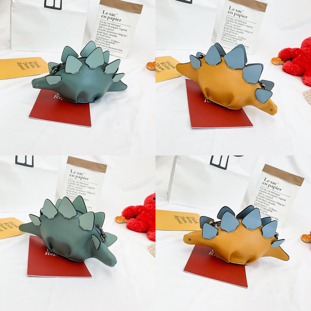 Cute And Colorful Dinosaur Cartoon Crossbody Bag For Women Fashionable And Trendy