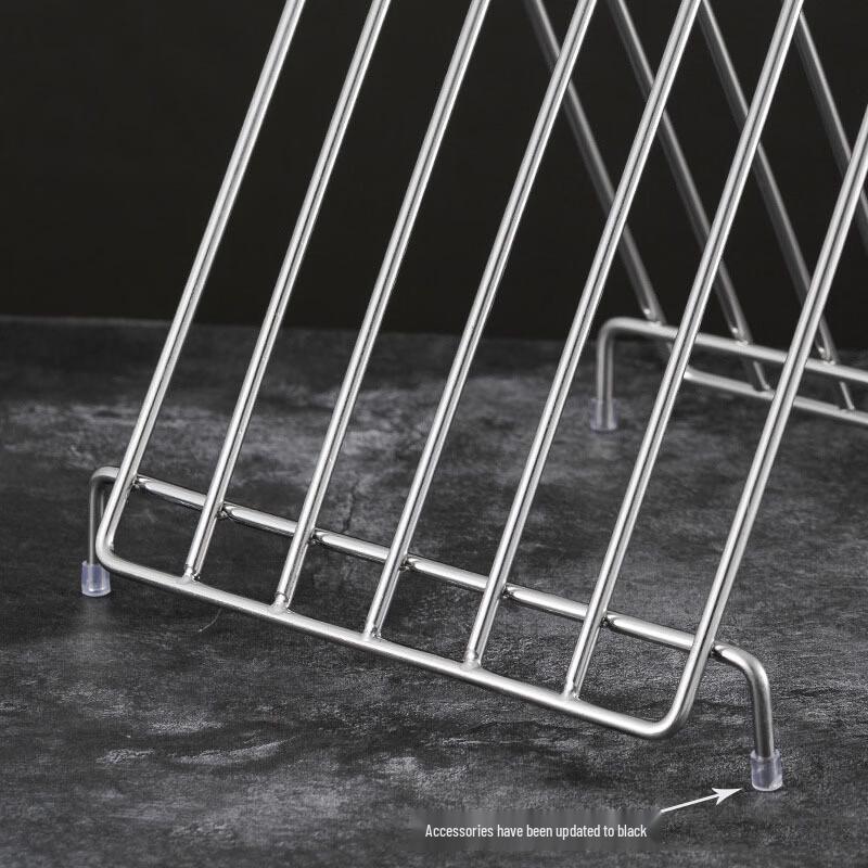 Wutuo Stainless Steel 6-Slot Cutting Board Rack