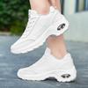 Leather Sneakers Black Casual Shoes Women Non Slip Lace Up 2025 Fashionable Comfortable Waterproof Large Size Sports Shoes