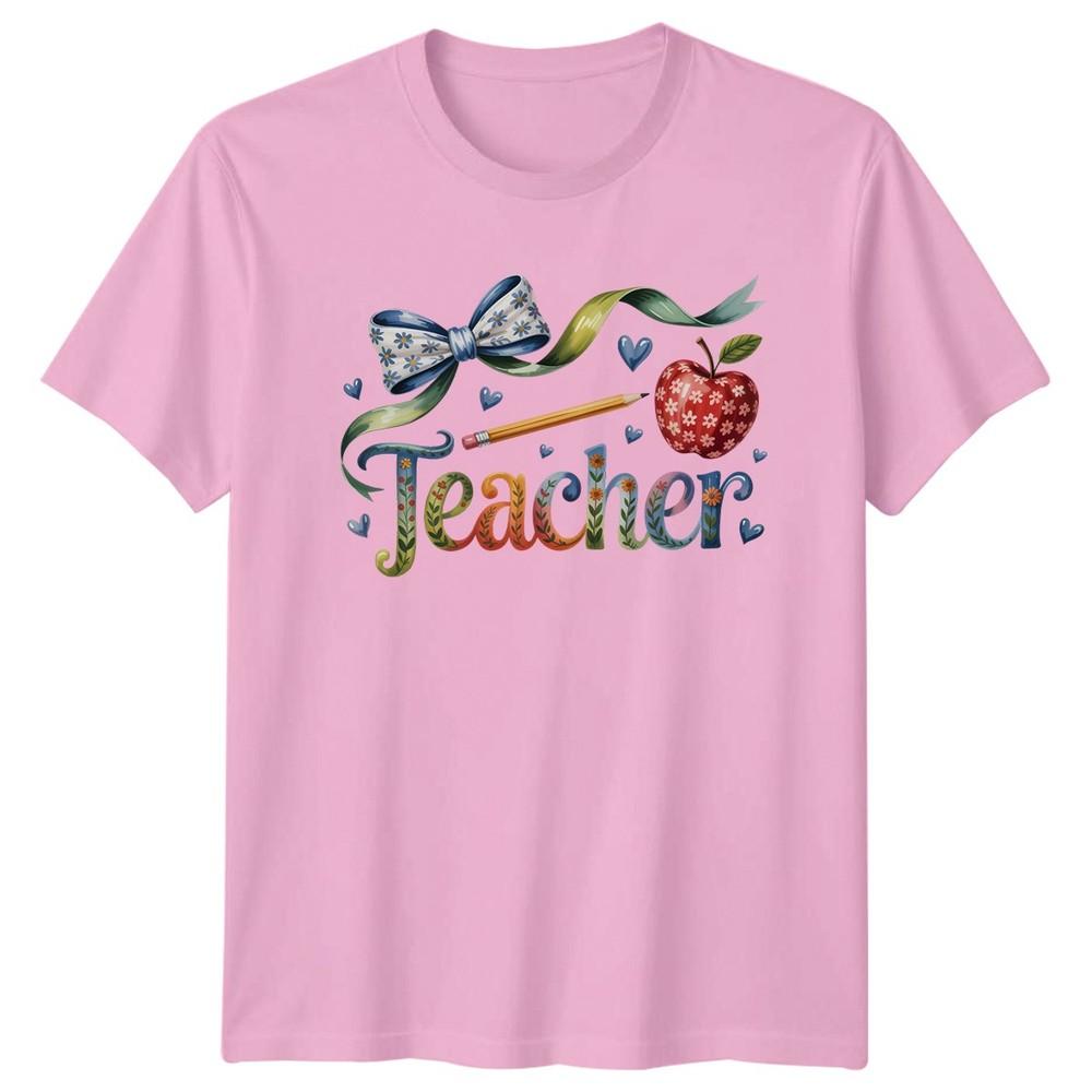 Teacher Unisexs TShirt Floral Boho School Staff Teacher Appreciation