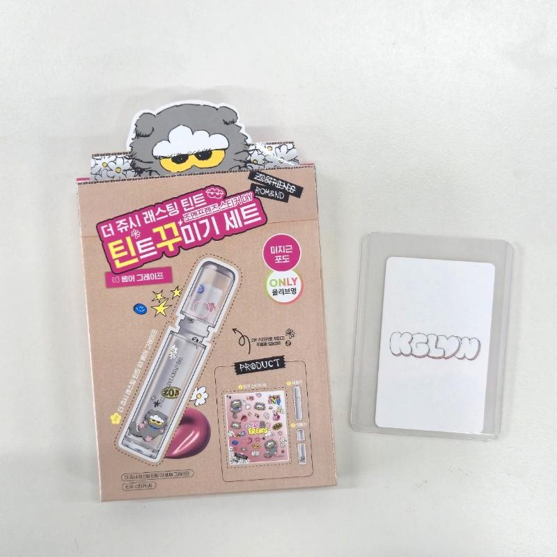 Rom&nd x Jo&Friends x gdragon Набор тинтов Juicy Lasting Decorating Set | Корейский лимитированный 03 Bare Grape