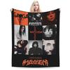 Lady Gagas Mayhem Blanket Flannel Winter Breathable Soft Throw Blanket for Sofa Outdoor Quilt